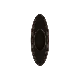 Beaded Flush Pull in Timeless Bronze