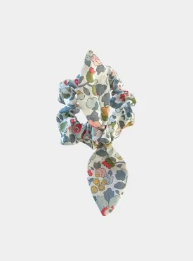 BETSY GREY Liberty Bow Hair Scrunchie