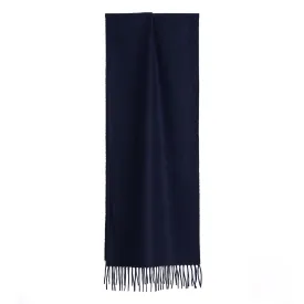 BLUE CASHMERE SCARF