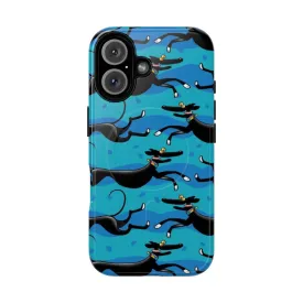 Blue Zoomies Pattern Magnetic Tough Phone Case