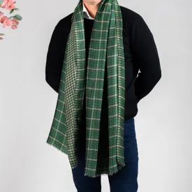 Broughton Reversible Silk and Wool Scarf