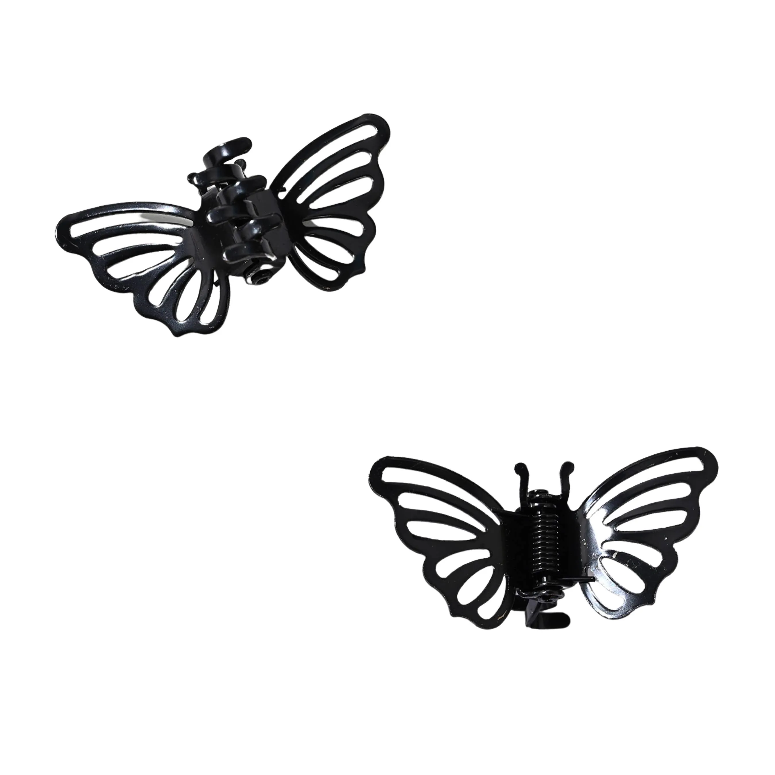 Butterfly Hair Clips in Black