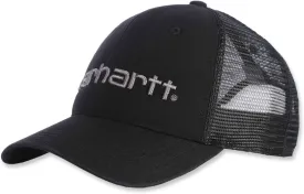 Carhartt Men's Canvas Mesh-Back Logo Graphic Cap
