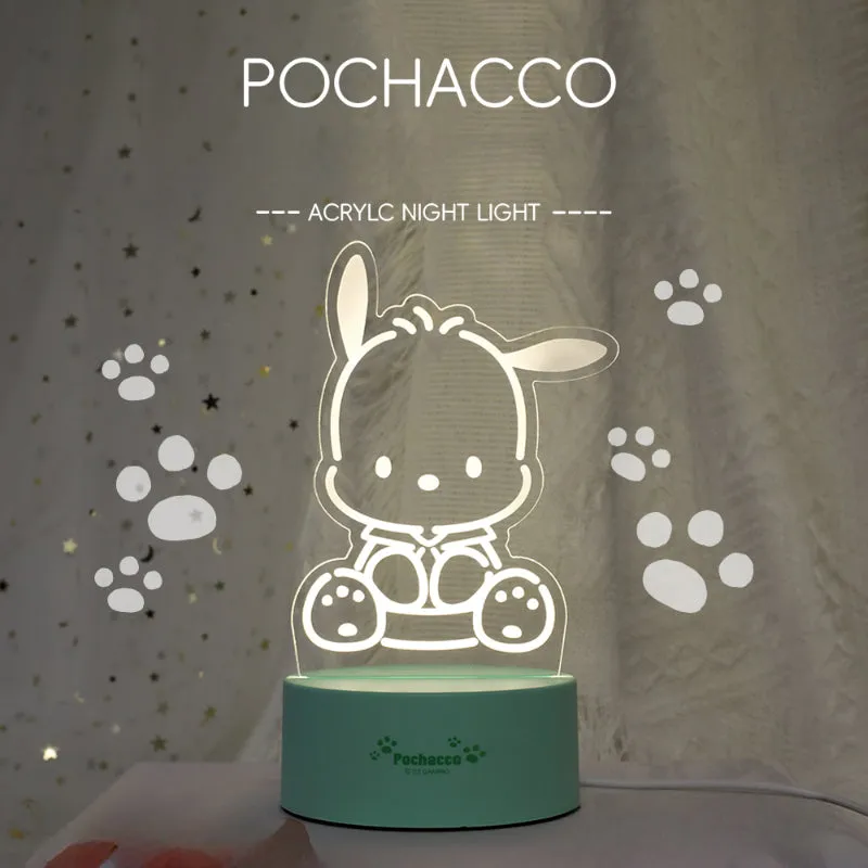 Cartoon Acrylic Nightlight - Lovesickdoe