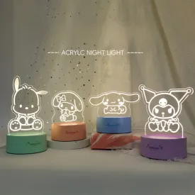 Cartoon Acrylic Nightlight - Lovesickdoe