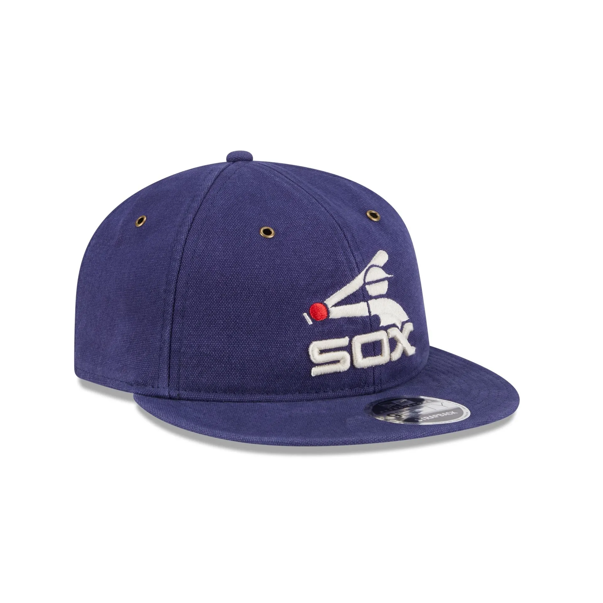 Chicago White Sox Cotton Canvas 9FIFTY Retro Crown Adjustable