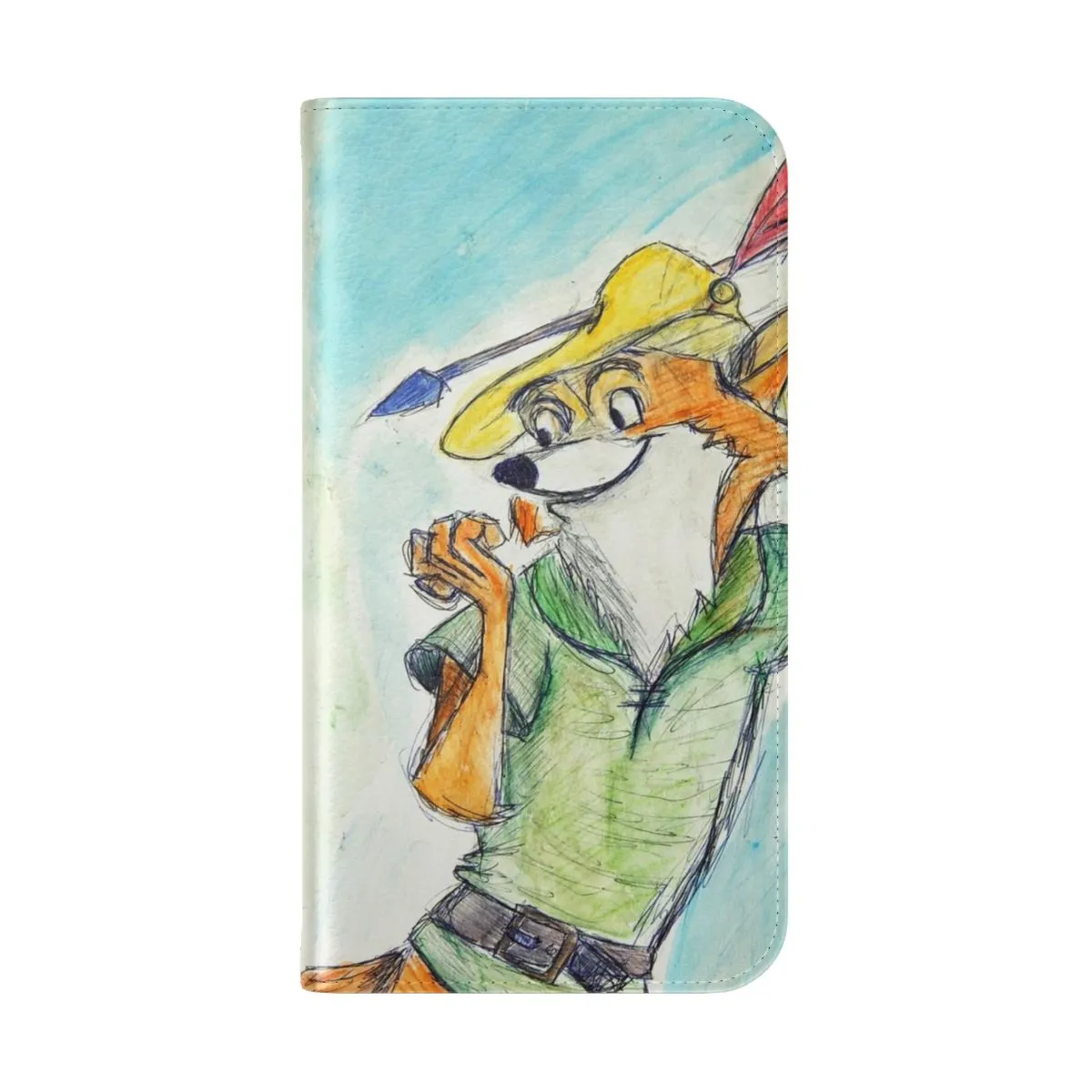 Colorful Cartoon-Inspired Robin Hood Phone Case Cover
