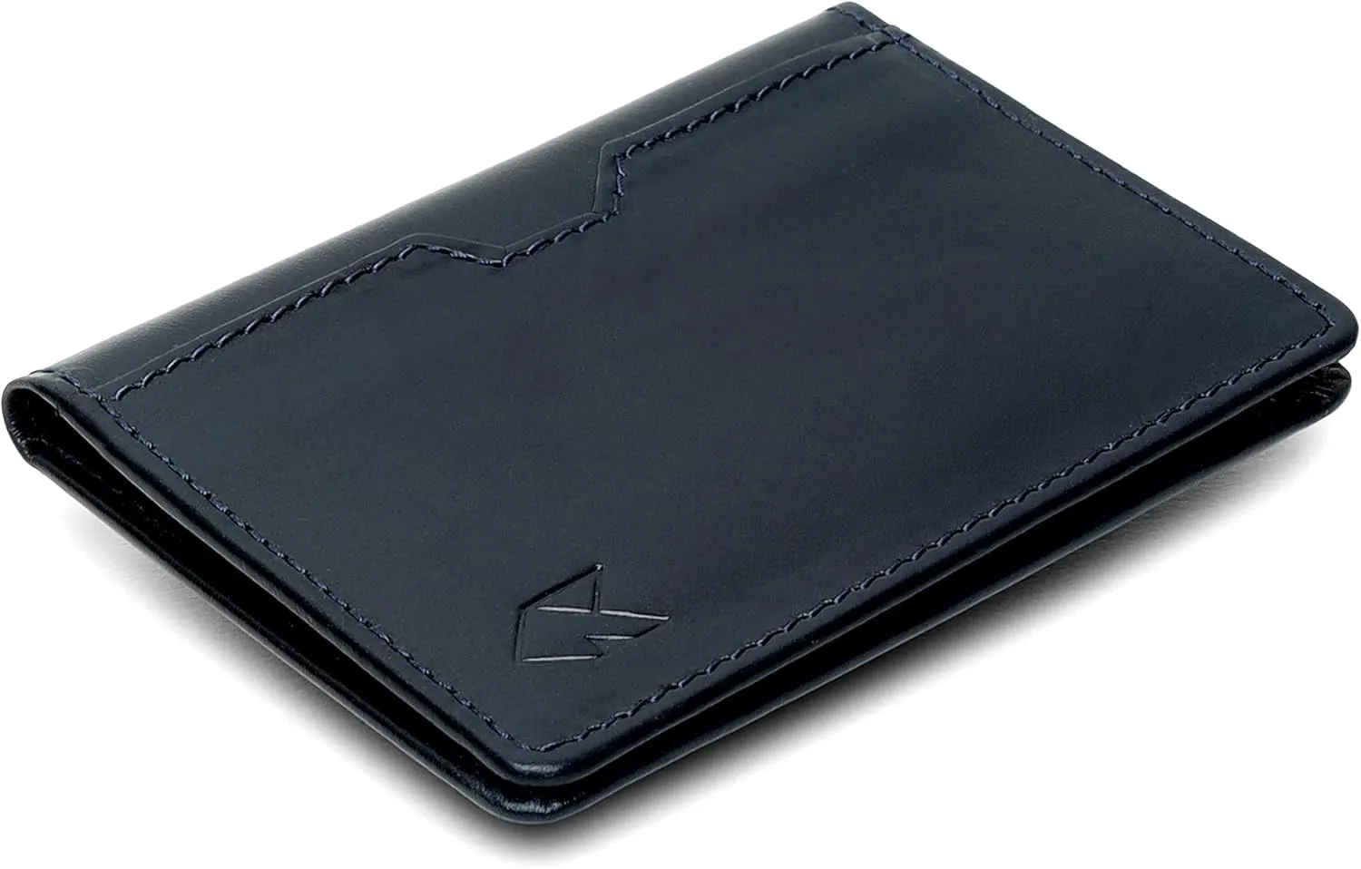 FOXHACKLE Leather Credit Card Holder Wallet for Men and Women, Thin Bifold RFID Blocking Wallet, Slim Front Pocket Minimalist Wallet, Small Card Case