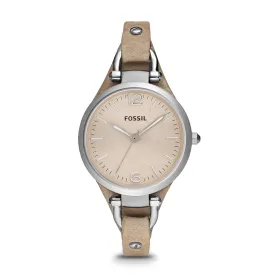 Georgia Bone Leather Watch