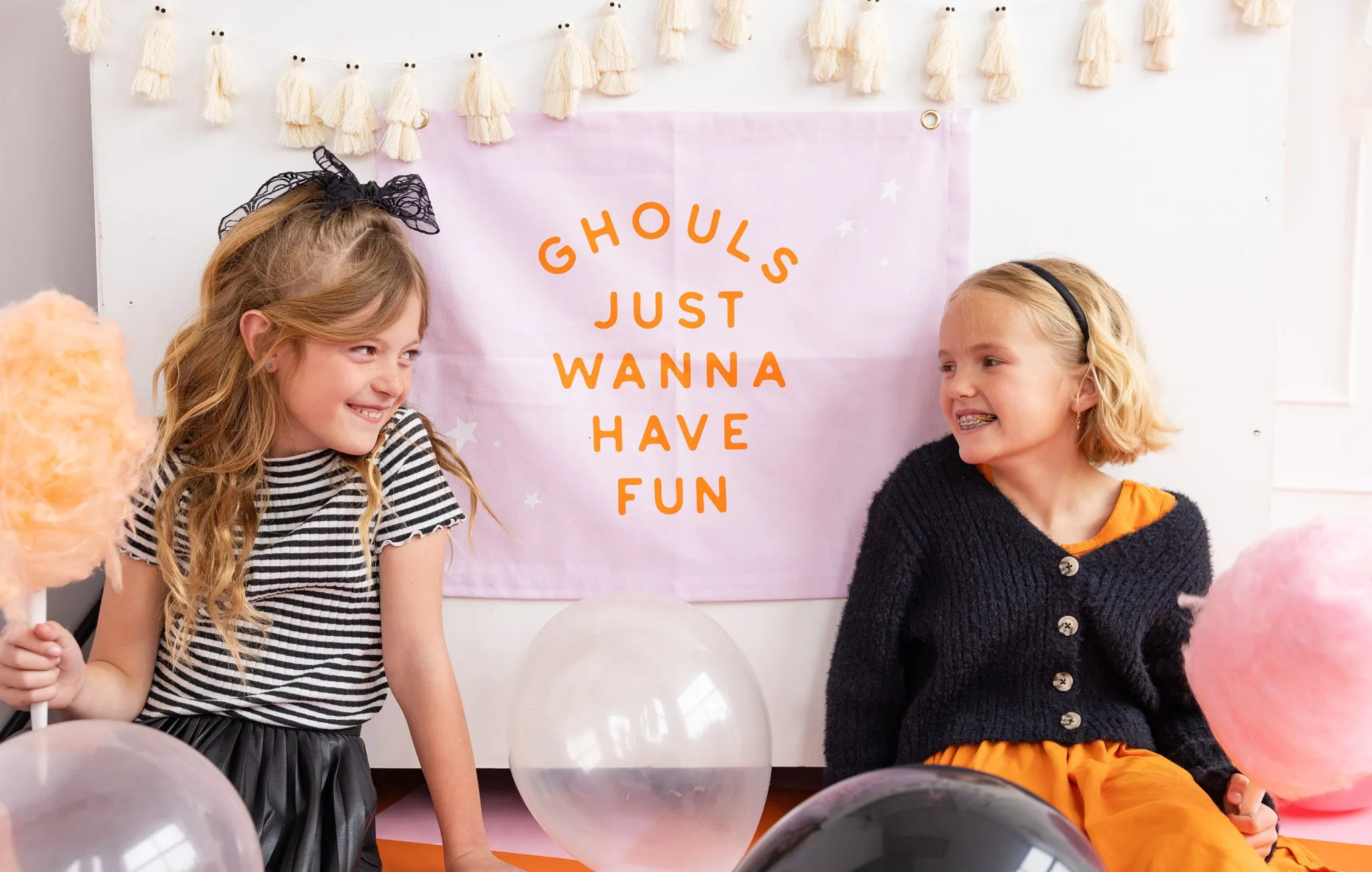 GGH1021 -  Ghoul Gang "Ghouls Just Wanna Have Fun" Canvas Banner