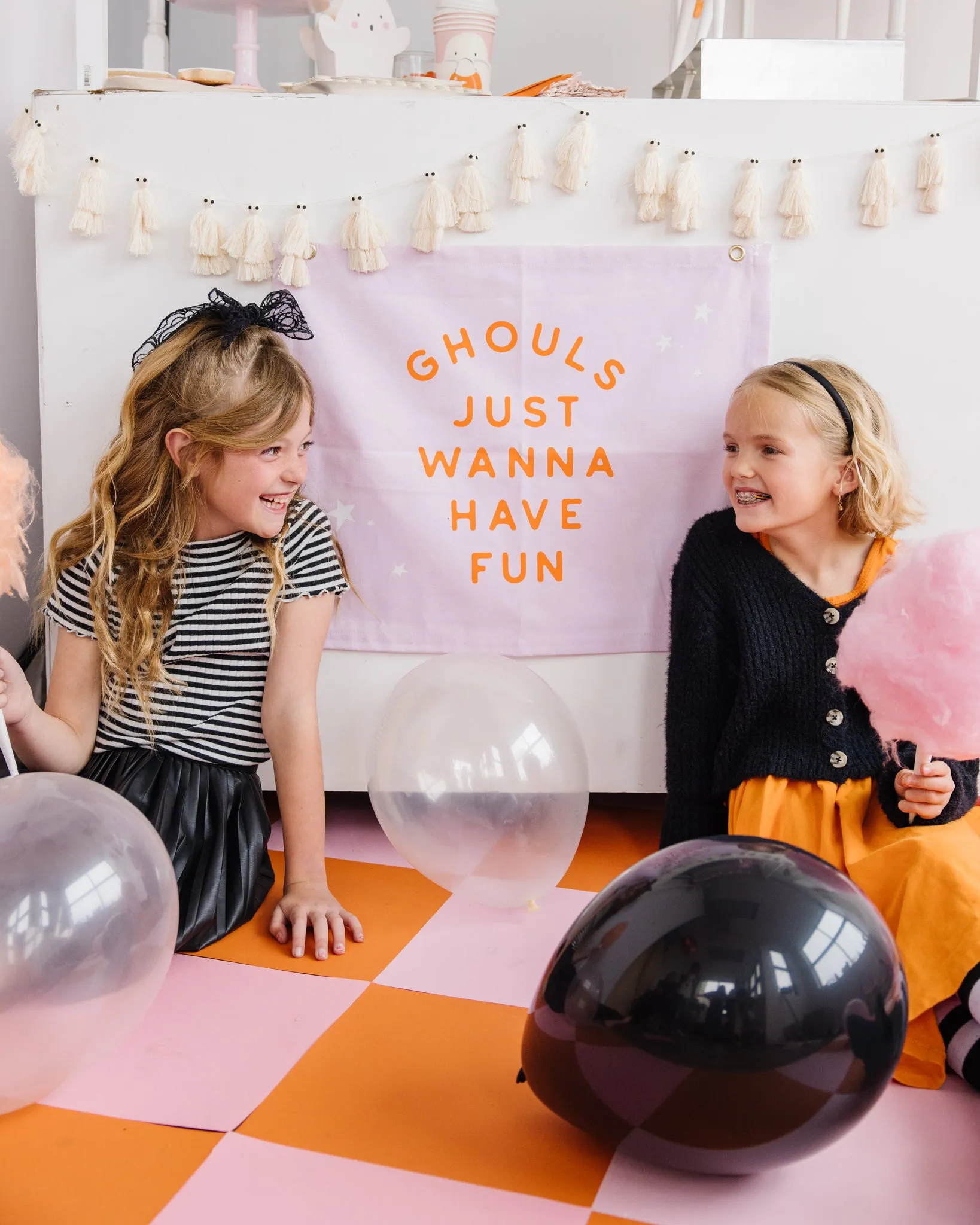 GGH1021 -  Ghoul Gang "Ghouls Just Wanna Have Fun" Canvas Banner