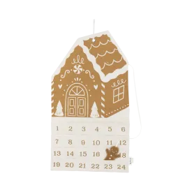 Gingerbread House Canvas Advent