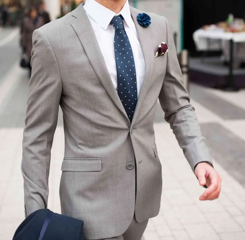 Groomsman Button Hole, Midnight Blue