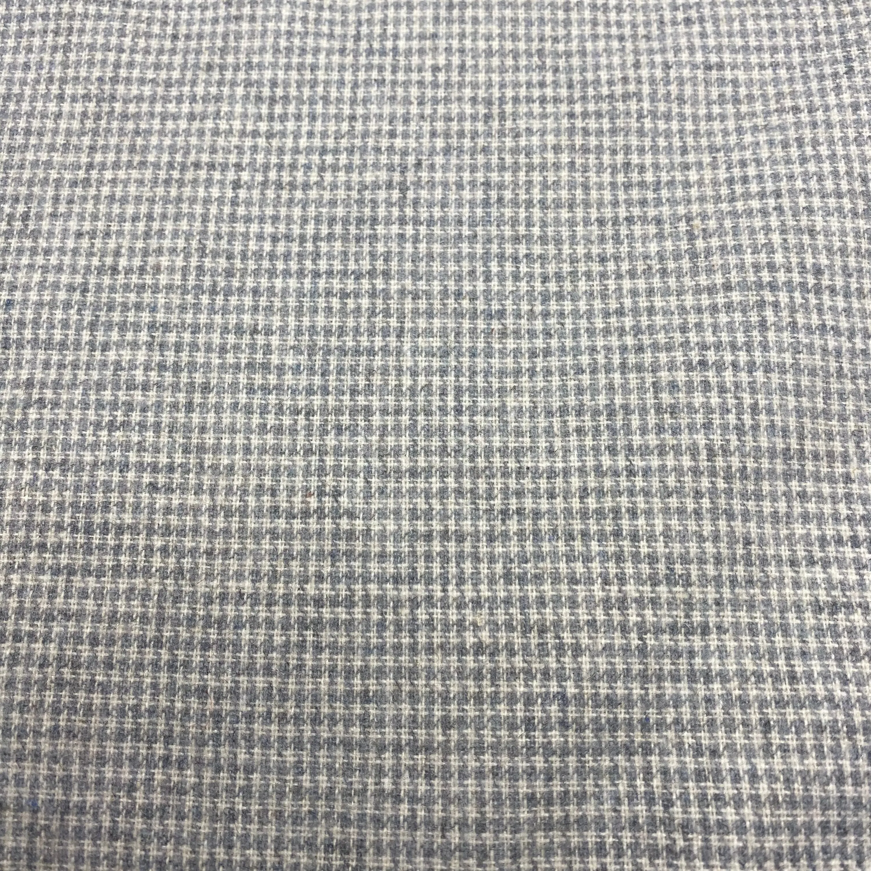 Houndstooth Tweed Wool Blend Fabric 59" Wide