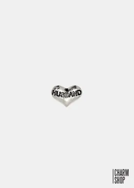 Husband Heart Locket Charm