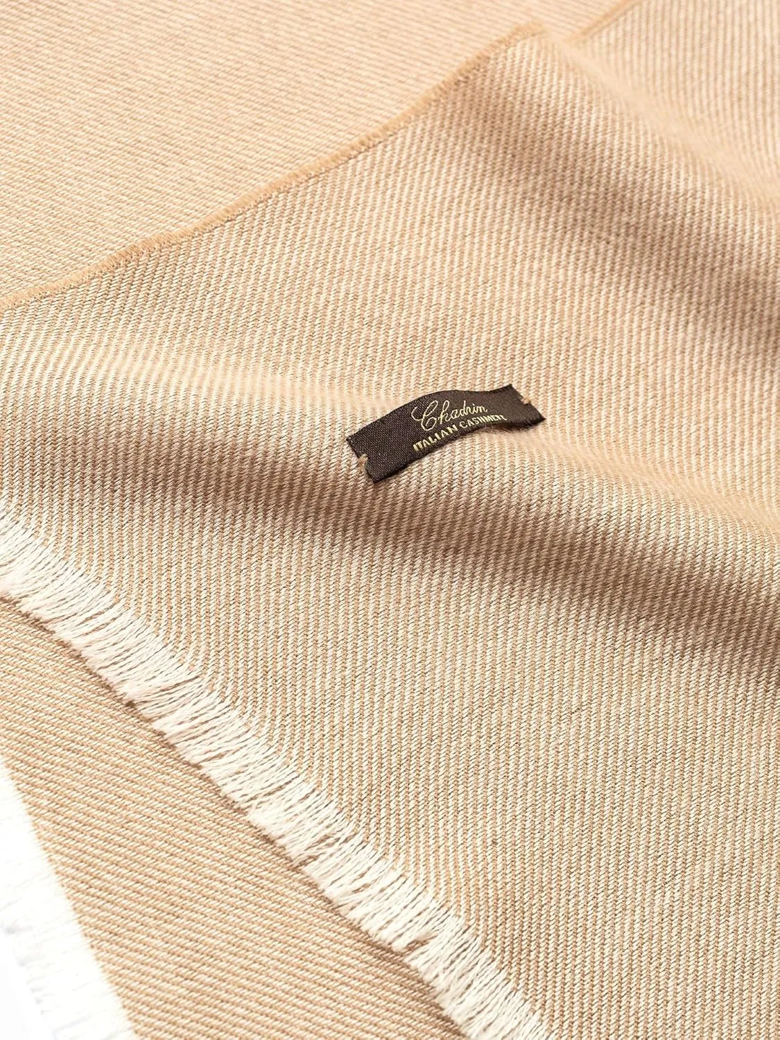 Italian Broad 70% Cashmere and 30% Silk Scarf Shawl Wrap Stole of Premium Quality Super Soft Made in Italy for Woman