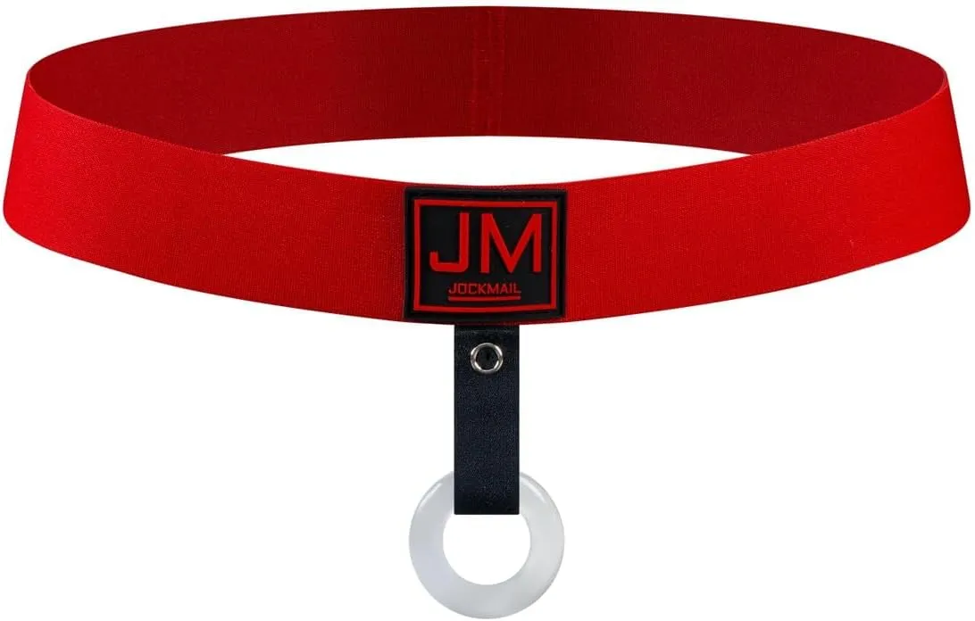 JOCKMAIL Men's Thong G-string Mens Underwear JockStrap Stretch Seamless Athletic Supporters with Removable Underwear