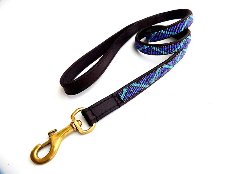 Long Kabaka Blue Dog Lead