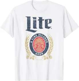 Miller Lite - Crest Logo T-Shirt