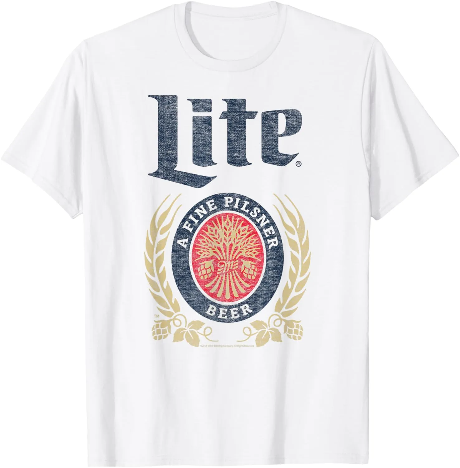 Miller Lite - Crest Logo T-Shirt