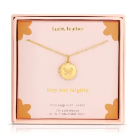 Mini Engraved Locket