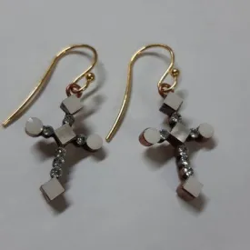 MOKO CROSS EARRINGS