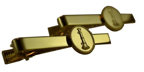 One Trumpet Gold Tie Bar