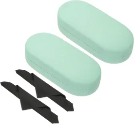 PATIKIL Hard Shell Eyeglasses Case, PU Leather Large Glasses Case Litchi Grain Protective Sunglasses Organizer