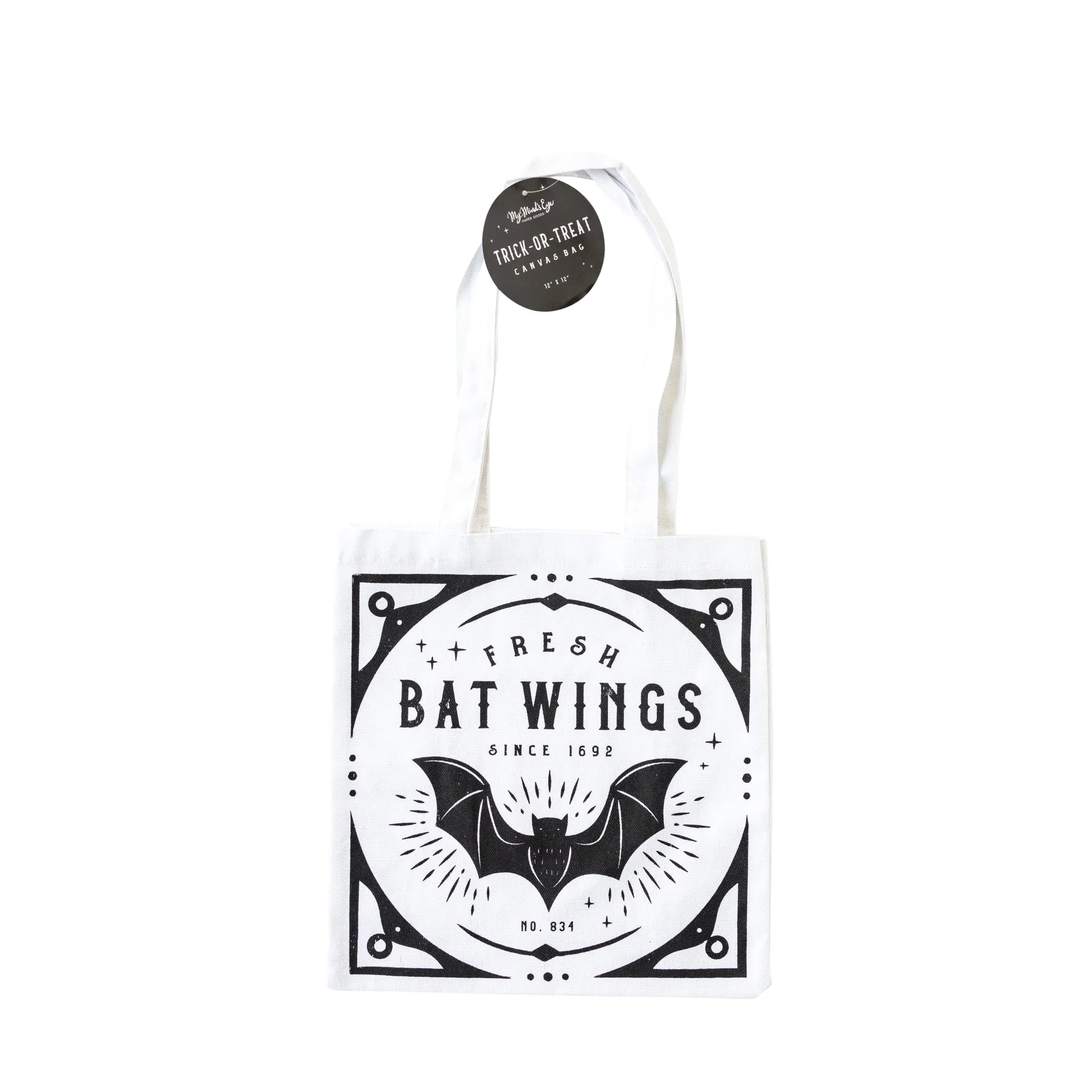PLCB108 -  Bat Wings Canvas Trick or Treat Bag