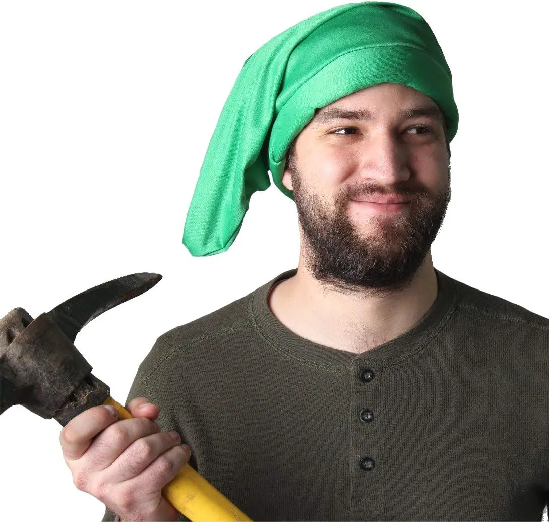 Seven Dwarf Gnome Elf Costume Hats in Seven Colors with Additional Color Options - 12" (One Size)