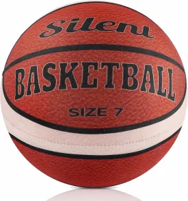 Silent Basketball with Cover-Size 7 Indoor-Basketball, Soundless Foam aBasketball for Quiet Dribbling and Indoor Training, Higher Bounce Noiseless