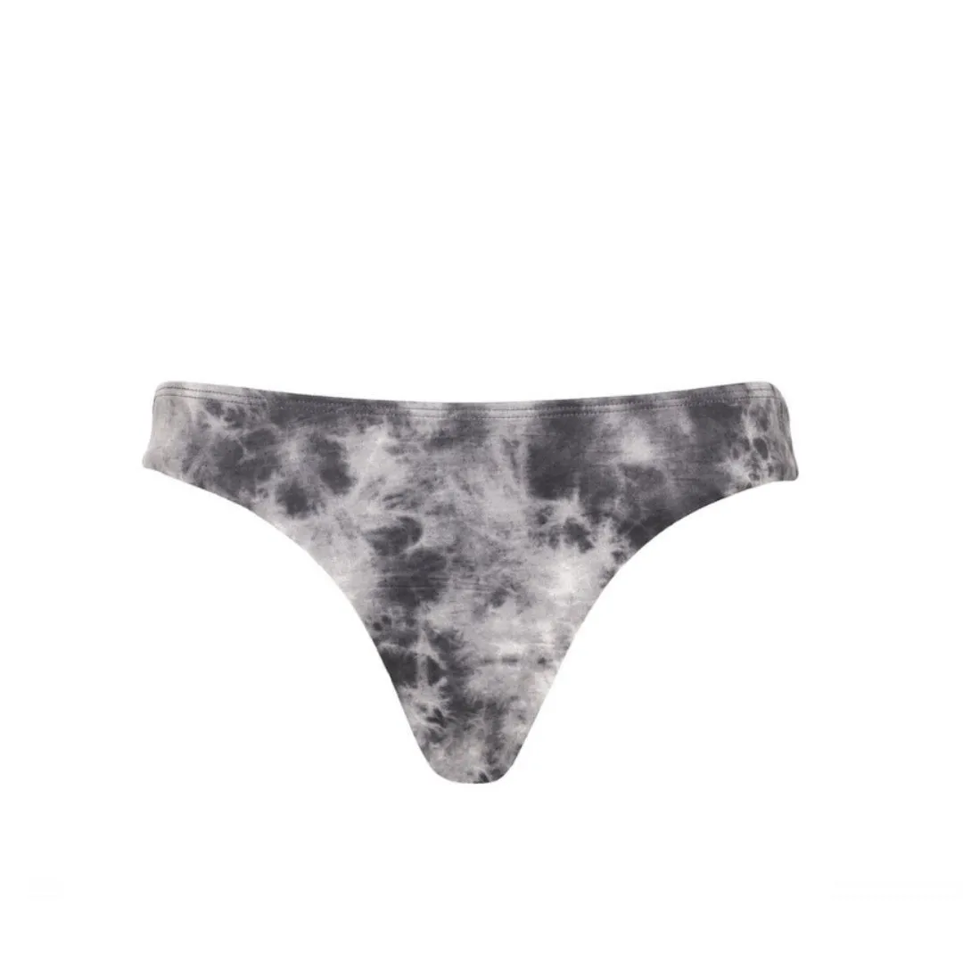 Sophie Grey Tie Dye Bikini Bottom