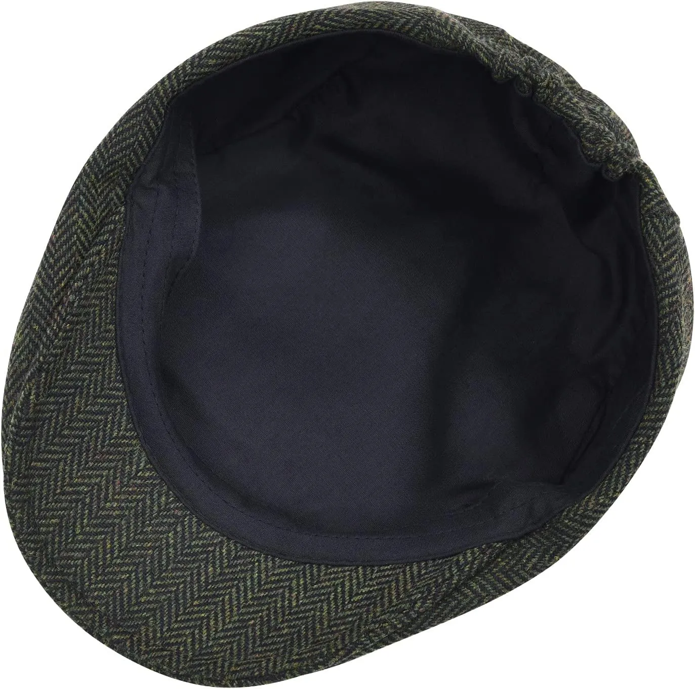 STARANCE Men's Flat Cap Wool Tweed Driving Irish Newsboy Hat