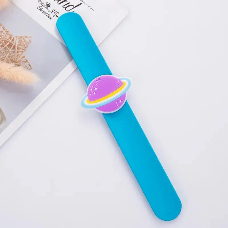 The Cosmic Charm: Galaxy-Themed Slap Bands For Kids (1pc)