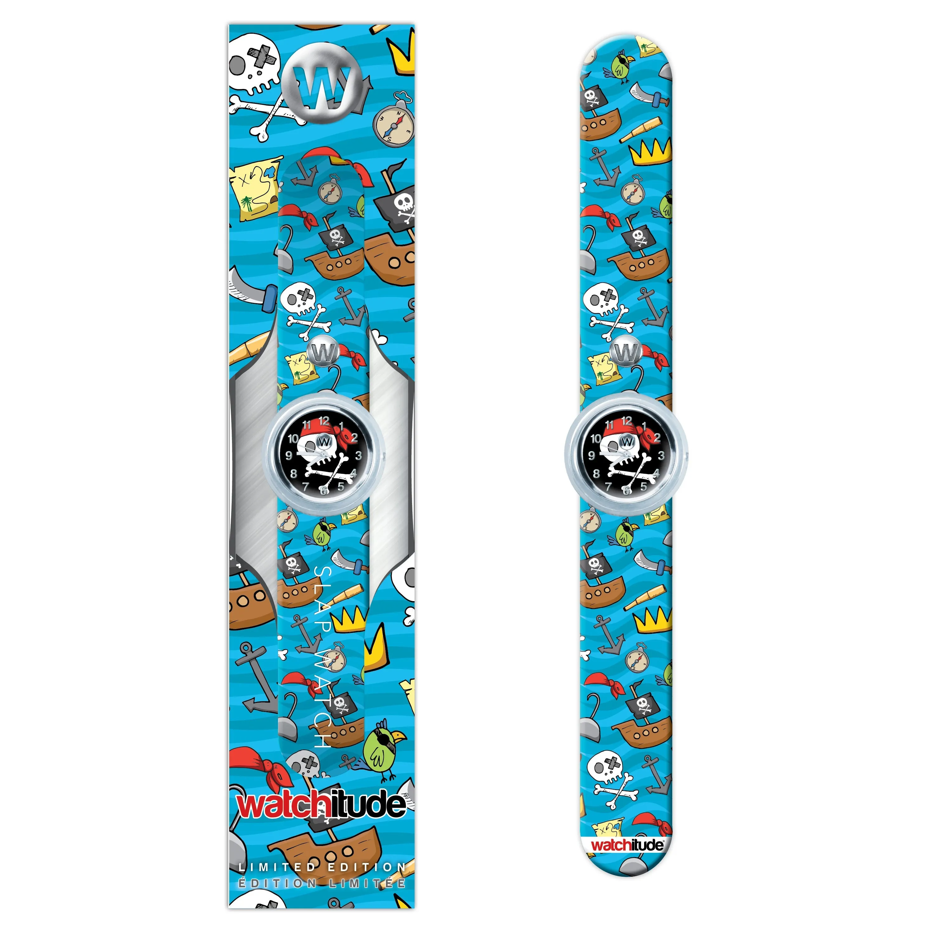 Watchitude Slap Watch Pirate Ship