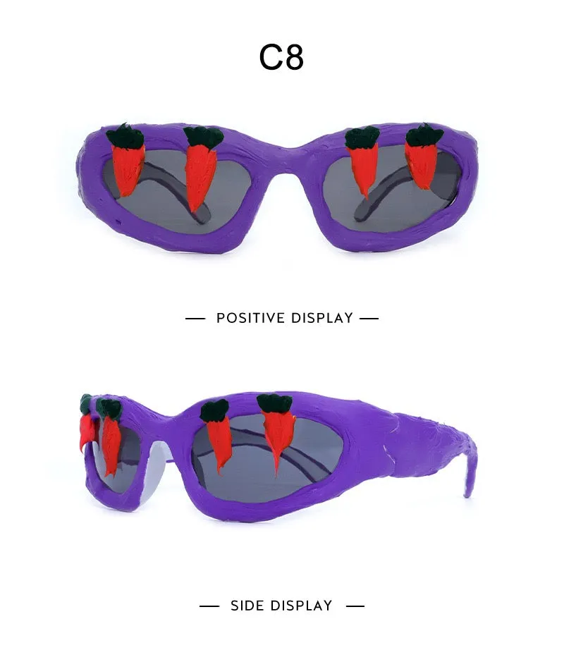 Whimsical Cartoon Sunglasses