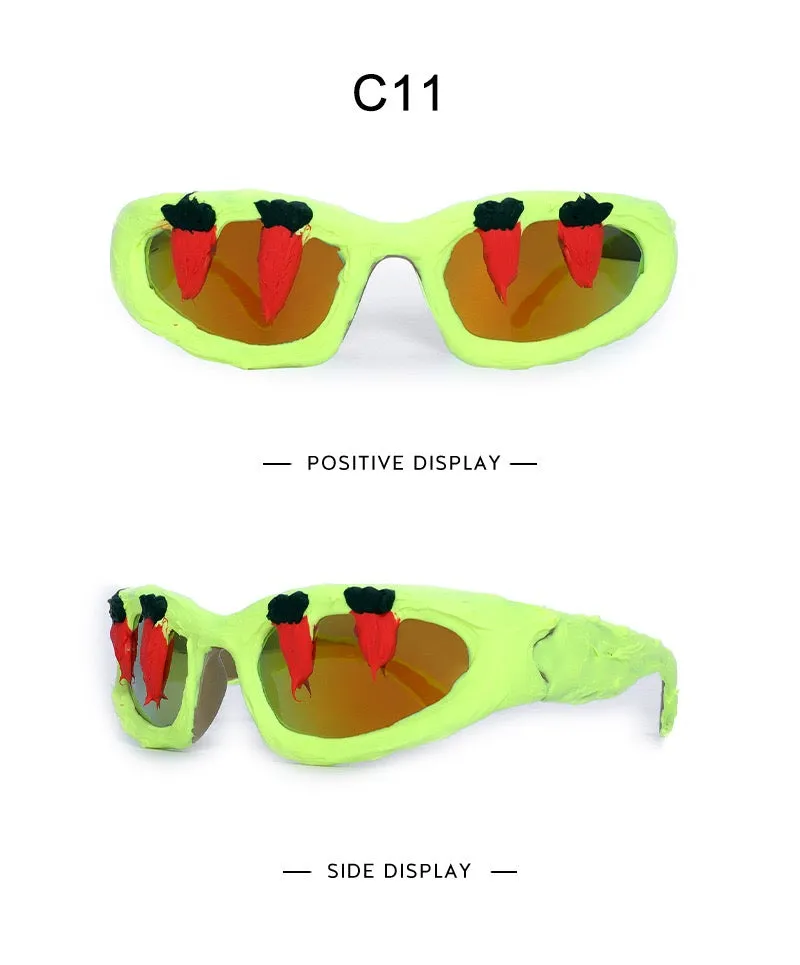Whimsical Cartoon Sunglasses