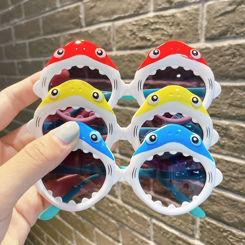 Wholesale Cartoon Baby Shark Kids Sunglasses