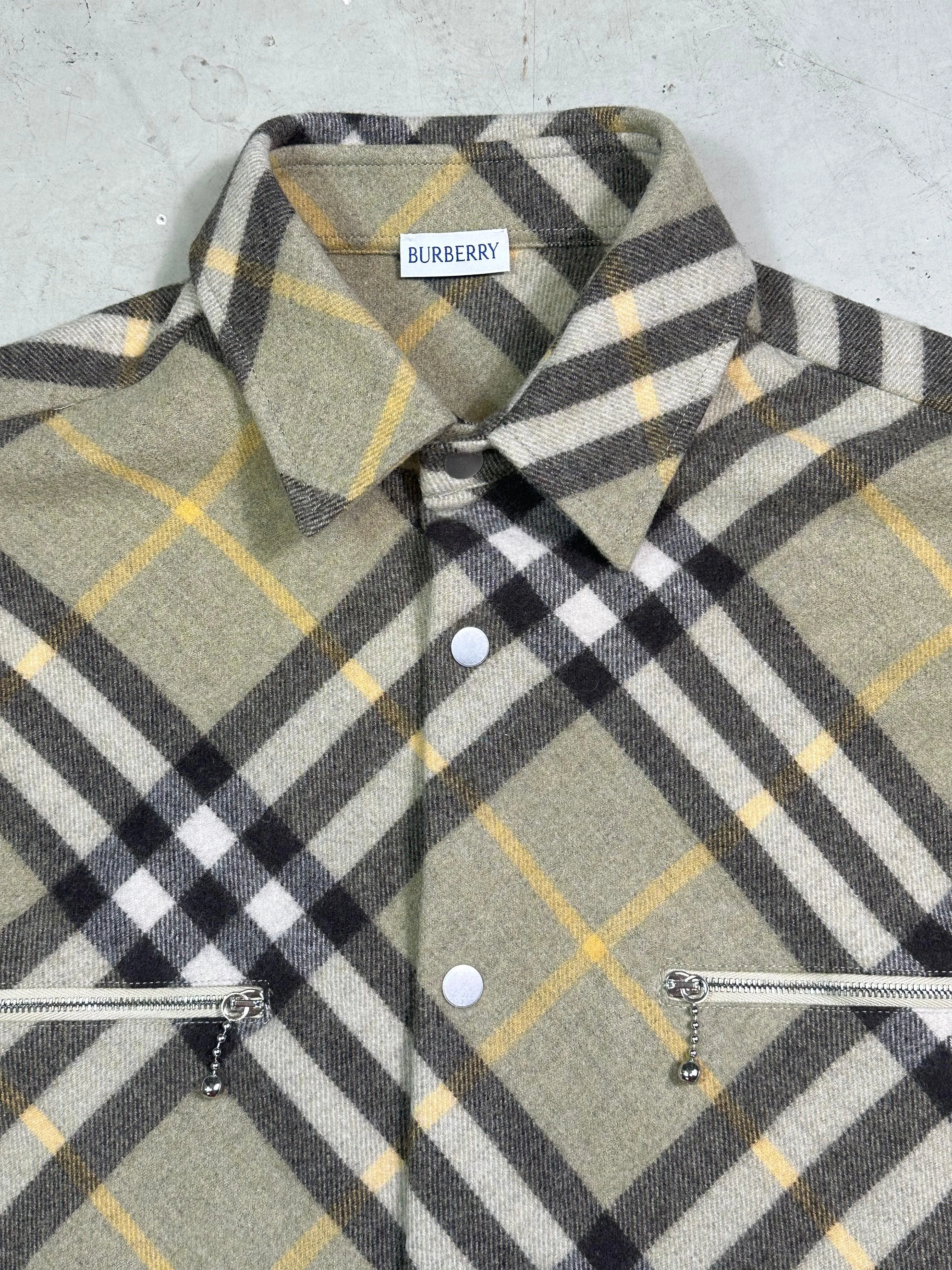 Wool Checked Jacket