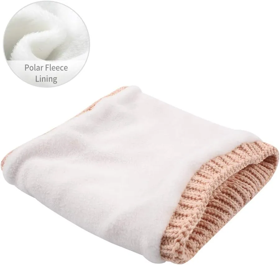 XIAOHAWANG Baby Boys Girls Winter Scarf Infant Thick Knit Scarves Toddler Neckerchiefs lovely