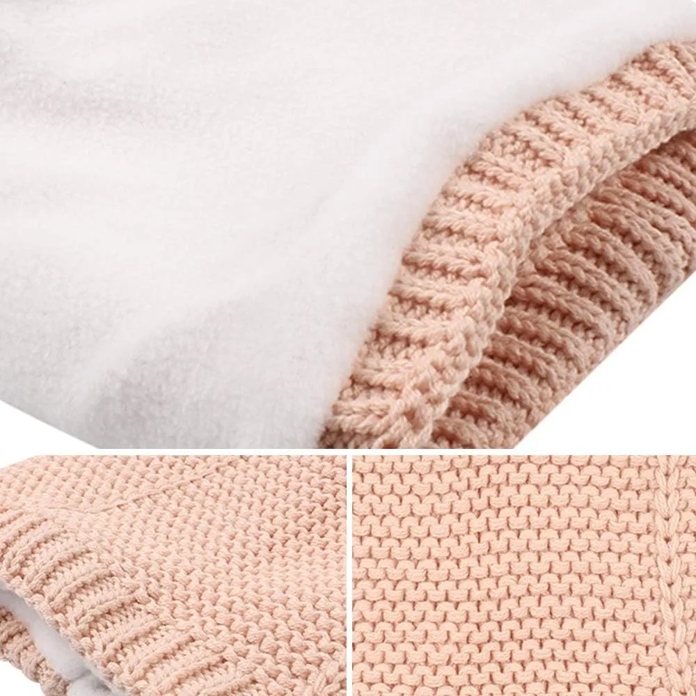 XIAOHAWANG Baby Boys Girls Winter Scarf Infant Thick Knit Scarves Toddler Neckerchiefs lovely