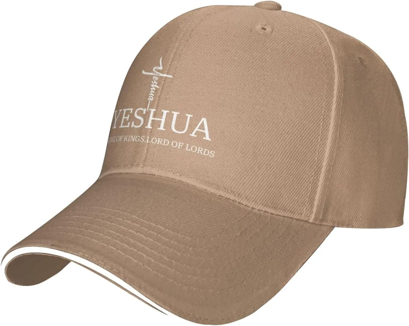 Yeshua Jesus Christian Baseball Hats Dad Cap Adjustable for Outdoor Sports Hats