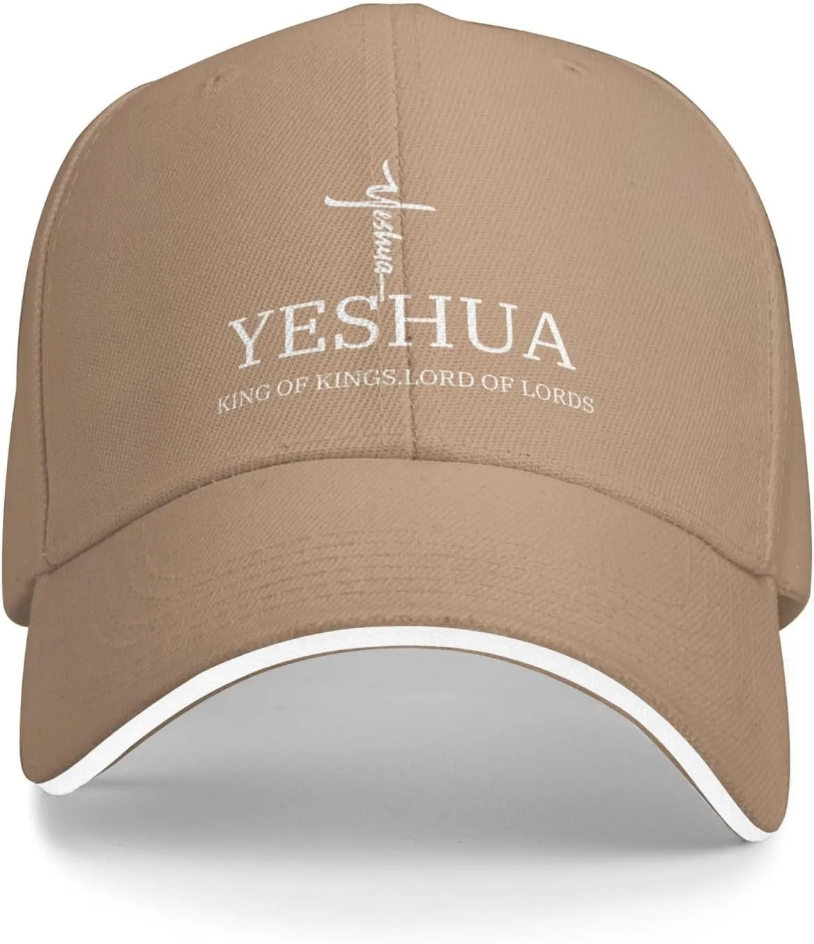 Yeshua Jesus Christian Baseball Hats Dad Cap Adjustable for Outdoor Sports Hats
