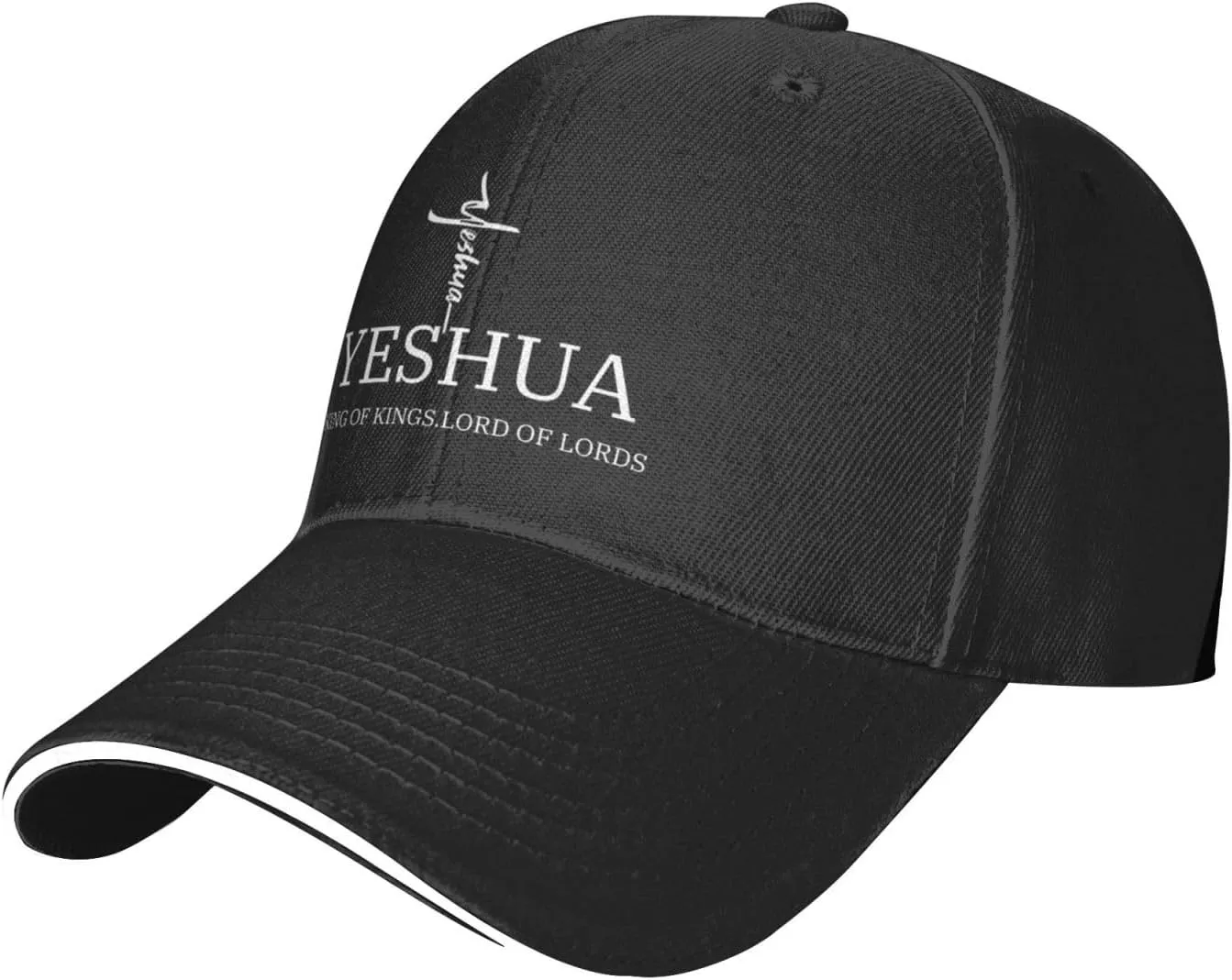 Yeshua Jesus Christian Baseball Hats Dad Cap Adjustable for Outdoor Sports Hats